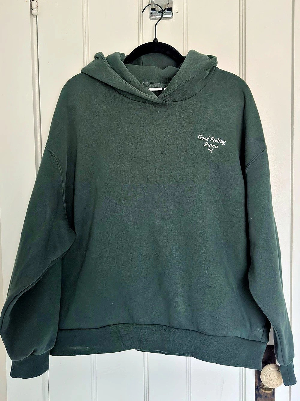 Puma Good Feeling Hoodie in Green